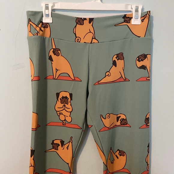 Yoga pug leggings - Picture 2 of 3